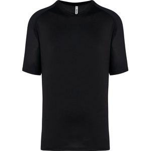 Tweekleurig padel T-shirt heren met korte mouwen 'Proact' Black - L