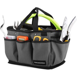 Garden Tool Bag, Deluxe Garden Tool Storage Bag and Garden Tool Bag with Small Pockets, Wear-resistant and Reusable