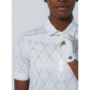 Daily Sports Dames Chroma 1/2 S Polo White/Gold