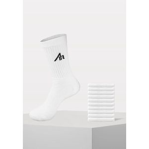 AIR sokken nieuw - 10 paar - Wit - 47-49