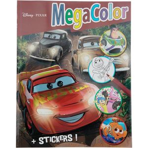 MegaColor kleurboek Cars -