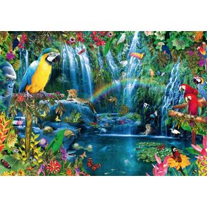 Bluebird puzzel Tropische papegaaien (1000)