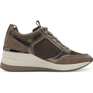 Tamaris Core Dames Sneakers - TAUPE COMB - Maat 36