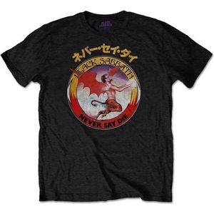 Black Sabbath - Reversed Logo Heren T-shirt - S - Zwart
