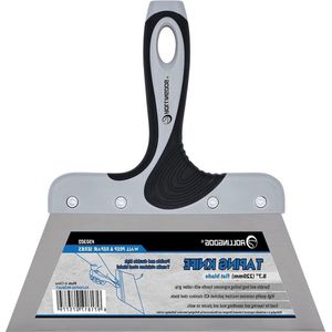 220mm Corrosiebestendig Tapingmes van Roestvrij Staal - Plat Blad - Voor Gipsplaten