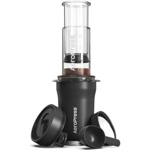 Draagbaar koffiezetapparaat voor reizen en kamperen - 3-in-1 brouwmethode: Franse pers, Pourover, Espresso