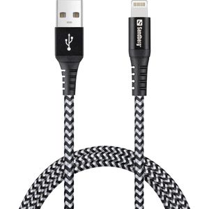Sandberg 441-35 Survivor Lightning Cable 1M, Lightning, USB A