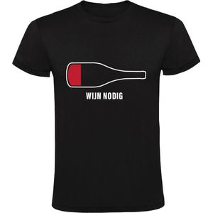 Wijn nodig Heren T-shirt | wijnen | wine | drank | alcohol