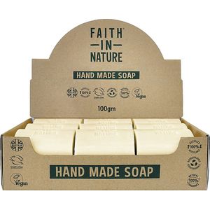 Faith in Nature Box Natuurlijke Zepen Grapefruit (18 stuks)