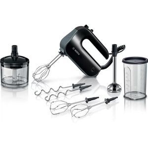 Bosch MFQ4 850 W Handmixer Zwart, Roestvrijstaal