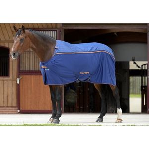 Bucas Staldeken Bucas Therapy Big Neck Donkerblauw-oranje