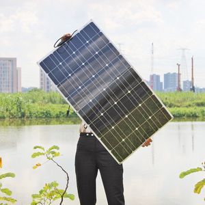 Draagbaar Zonnepaneel | 30W | 12V | voor Auto, Camper, Boot of Camping | Compact | Opvouwbaar | Powerstation | Generator | Zonnepanelen | Complete set