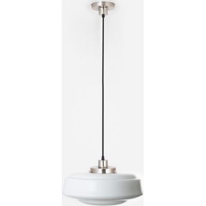 Art Deco Trade - Hanglamp aan snoer Saucer 20's Matnikkel