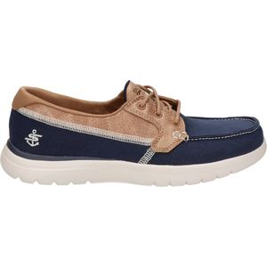 Skechers dames veterschoen - Blauw - Maat 37