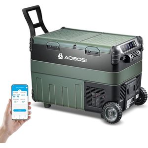 Draagbare Koelbox 40L met Compressor en Digitale Weergave