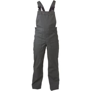 Basicline Brest Amerikaanse Overall Grijs