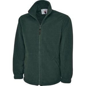 Uneek UC604 Classic Full Zip Micro Fleece Jacket XL Bottle green