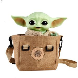 Disney Star Wars Mandalorian The Child Baby Yoda Pluche in Tas