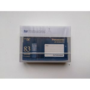 Panasonic professional  quality  mini dv  cassette  83 minuten  AY- DVM-83PQ