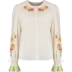 Harper & Yve Haily-ls Blouses Dames - Ecru - Maat M