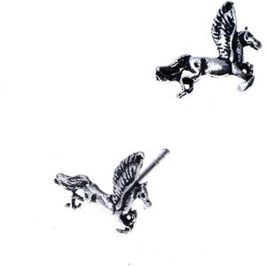 Oorbellen dames | Oorstekers | Zilveren oorstekers, Pegasus | WeLoveSilver