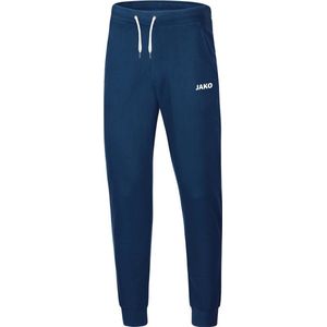 Jako - Jogging trouser Base with cuffs - Joggingbroek Base met boord - 3XL - Blauw