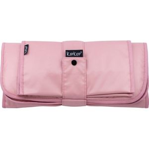 KipKep Napper Combi Verschonings-set - Mauve - verschoonmatje en luier-etuitje - rPET - wasbaar - gecoat