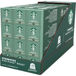 Starbucks by Nespresso Pike Place Medium Roast capsules - 120 koffiecups
