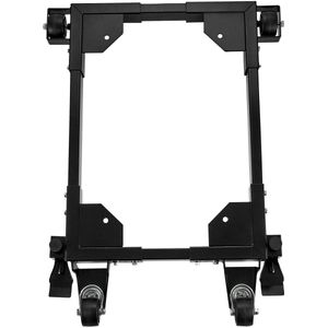 Verrijdbaar Onderstel, 1500 lbs Draagvermogen, Verstelbaar van 18“ x 24” tot 26,5“ x 31,5”, Robuuste Universele Standaard met Zwenkwielen voor Houtbewerking, Lintzaag, Elektrisch Gereedschap, Machines