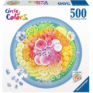 Ravensburger Puzzel Circle of Colors PokÃ©bowl - Legpuzzel - 500 stukjes