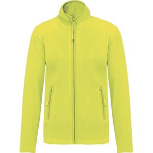 Jas Dames L Kariban Lange mouw Fluorescent Yellow 100% Polyester