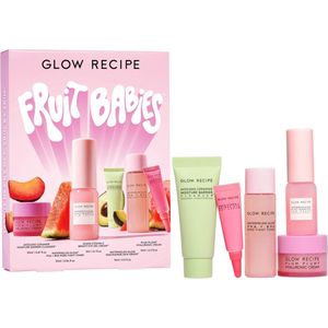 NEW Glow Recipe - Mini Fruit Babies Bestsellers Kit 2024 - Complete routine op reisformaat - Hydrateert, voor de meest stralende huid - 6 mins babies