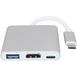 Usb C 3.1 Hub Naar Hdmi 4K Adapter geschikt voor Nintendo Switch Dock Macbook Thunderbolt 3