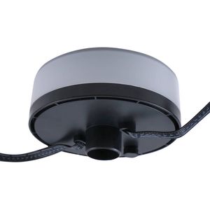 Lindby - Slimme buitenverlichting - RGB - met dimmer - CCT - 3lichts - Kunststof - H: 14 cm - zwart, opaal - Inclusief lichtbronnen