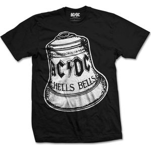 AC/DC - Hells Bells Heren T-shirt - M - Zwart