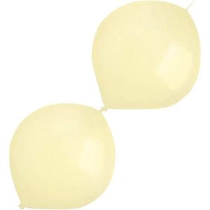 Amscan Slingerballonnen 15 Cm Latex Parel Geel 100 Stuks