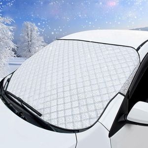 Voorruitafdekking voorruit cover auto winter vorst afdekking zonwering auto voorruit voorruit cover voorruit cover groot, 150 x 100 cm