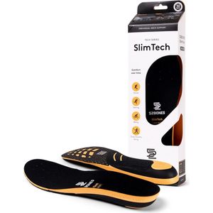 52Bones SlimTech Low Arch - premium inlegzolen met lage voetboog - optimale ondersteuning en stabiliteit - geschikt voor smalle schoenen - maat 47/48