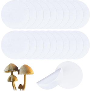50 stuks synthetische filterschijven 125 mm diameter laboratorium kwantitatieve asloze filterpapier circulaire middelgrote snelheid brede mond grootte trechter filterpapier voor Buchner - html content nodig .