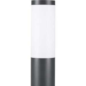 Monzana  Padverlichting/ Buitenlamp / Tuinverlichting - Tuin - RVS -Met Sensor - 100 x 12 cm - Antraciet