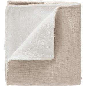 Cottonbaby Wiegdeken Hydrofiel Bamboe Zand 75 x 90 cm