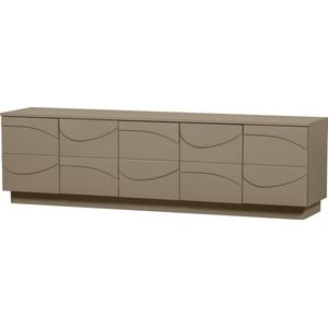 WOOOD Teo TV-Meubel - Grenen - Mud - 52x180x40 cm