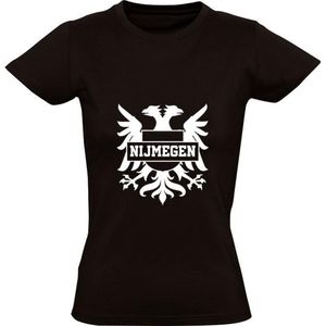 Nijmegen Dames t-shirt | Zwart