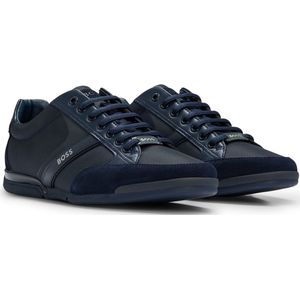 Boss Saturn Lowp Lage sneakers - Heren - Blauw - Maat 44