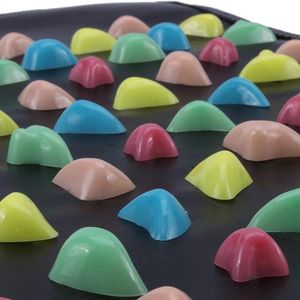 Reflexologie Voetmassage Mat - Handmatige Massa Apparaten en Gebruiksvoorwerpen - Ontspannende Voetmassage Steen voor Accupressuur - Pijnverlichting met Masssae Walk Steen