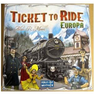 Giochi Uniti Ticket To Ride Europa Board game Economic simulation