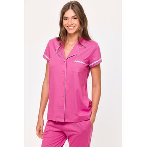 Woody Dames Pyjama fuchsia - maat XL