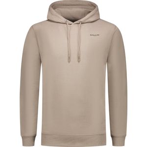 Ballin Amsterdam - Heren Regular fit Sweaters Hoodie LS - Taupe - Maat XXL