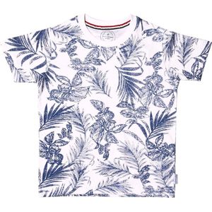 Comfort & Care Apparel | Wit Tropisch T-shirt | Baby | Maat 92