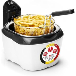 Frifri 918 - Frituurpan - 3L - 3200W - Wit